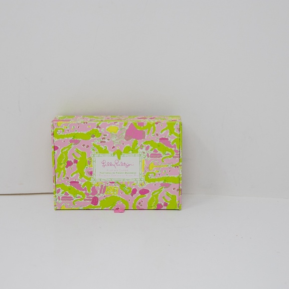 NEW Lilly Pulitzer 2 Decks Of Playing Game Cards with Score Pad Frisky Business - Picture 1 of 4